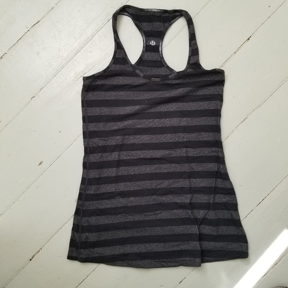 lululemon Cool Racerback Tank Striped